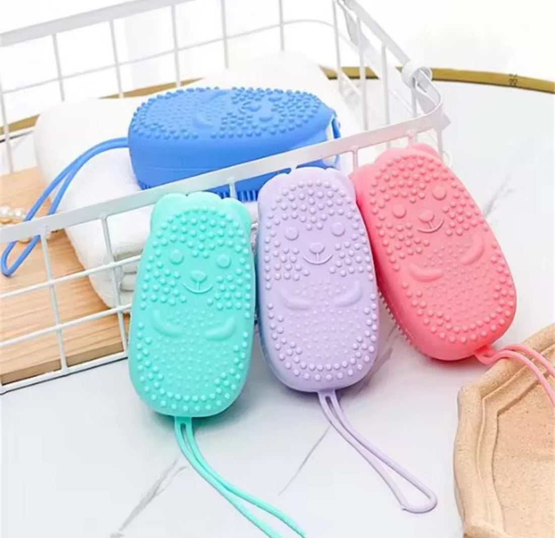 Bubble bath brush
