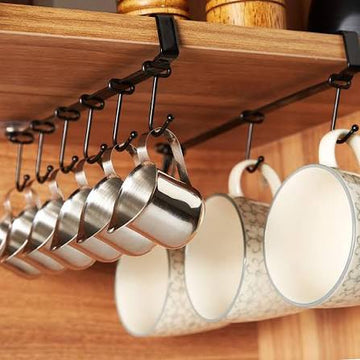 Cup Holder Under Cabinet-6 Pcs