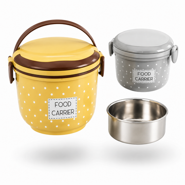 Food Carrier Lunch Box 2in1 Under Mini Steel Box