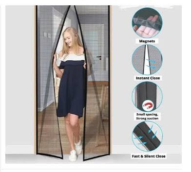 Magic Mesh Magnetic Screen Door