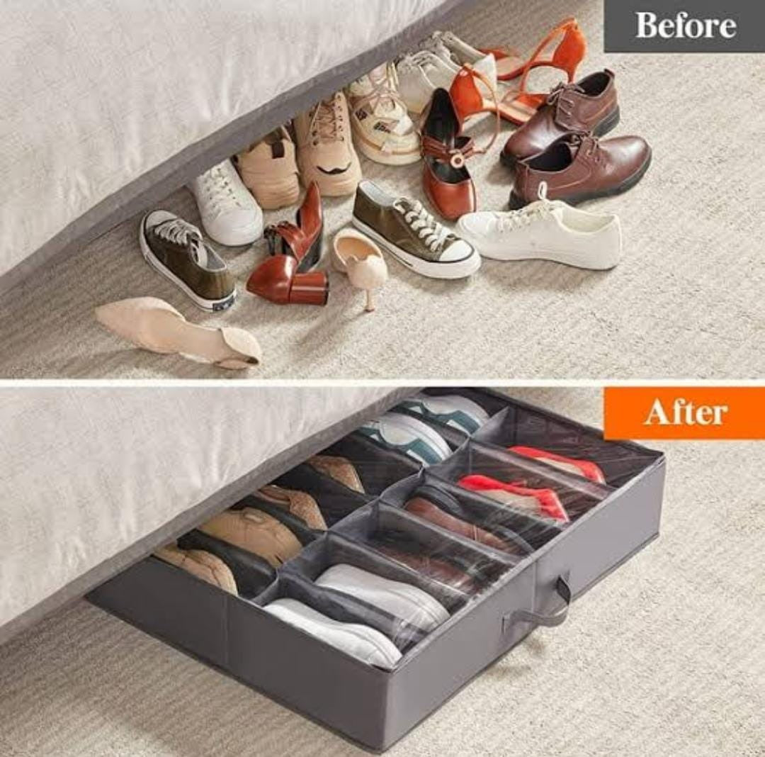 Foam Separater 12 Pocket Shoes Storage Bag