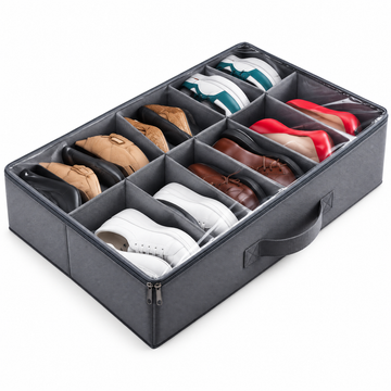 Foam Separater 12 Pocket Shoes Storage Bag