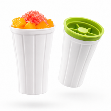 Silicon glass shape ice maker