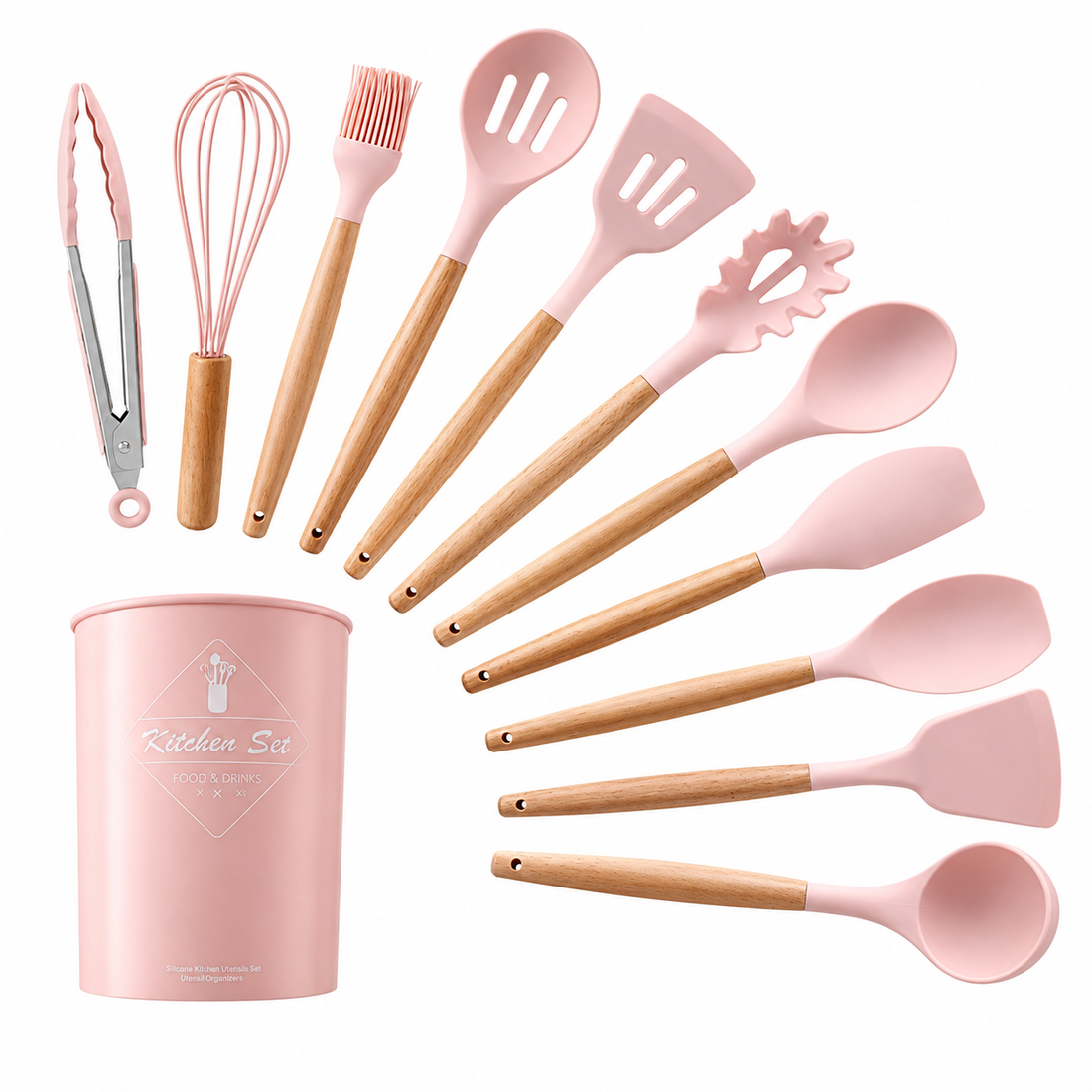 Silicone Utensils 12pcs Set