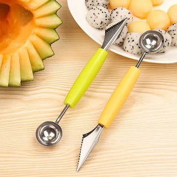 stainless steel melon baller